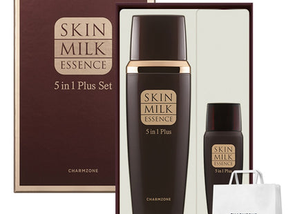 CHARME, INC. Charme Skin Milk Essence 5 in 1 Plus All-in-One 150ml + 35ml Set, 185ml, 1 Set