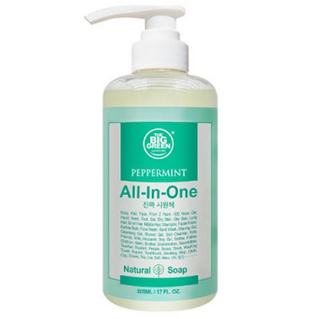 BIG GREEN NATURAL All-in-One Peppermint 505ml