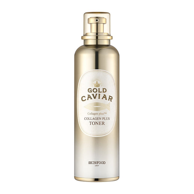 SKINFOOD  Gold Caviar Collagen Plus Toner, 120ml, 1 piece