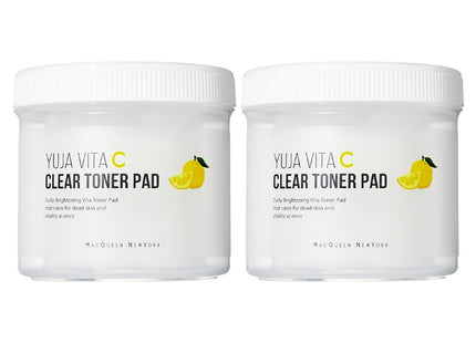 MCQUEEN NEW YORK  Yuzu Vita C Clear Toner Pad, 100 count, 2 Pack
