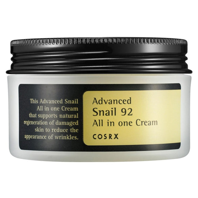 COSRX Advanced Snail 92 All-in-One Cream, 100ml, 1 count