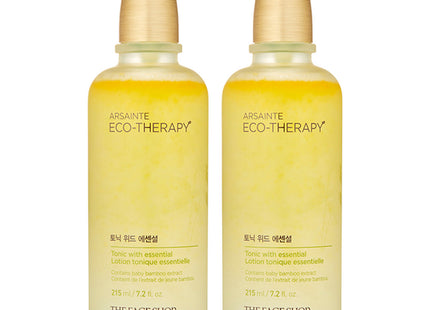 THE FACE SHOP Arscene Eco Therapy Tonic With Essential, 215ml, 2 Pack