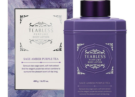TIBLESS PERFUME BODY LOTION Sage Amber Purple Tea, 480g, 1ea