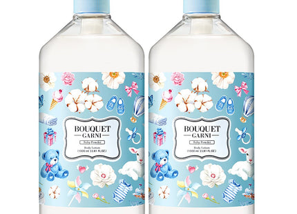 BOUQUET GARNI  Body Lotion Baby Powder, 1L, Set of 2