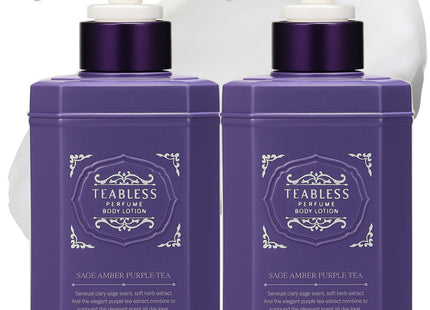 TIBLUES PERFUME BODY LOTION Sage Amber Purple Tea 480g 2 Pack