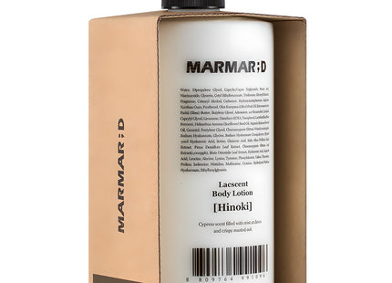 MARMARDI Marmardi Raxent Body Lotion Hinoki, 1L, 1 Count