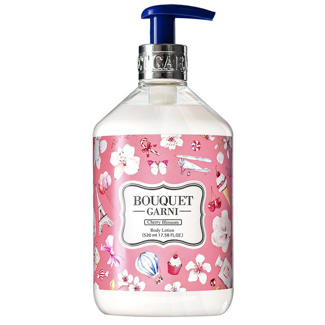 BOUQUET GARNI  Body Lotion Cherry Blossom Scent 520ml 1ea