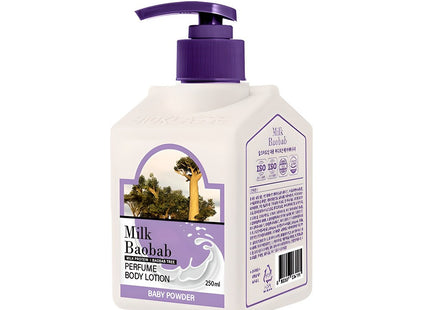 MILK BAOBAB  Perfumed Body Lotion Baby Powder 250ml 1 count