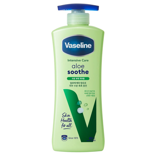VASELINE  Intensive Care Aloe Soothe Lotion, 400ml, 1 count