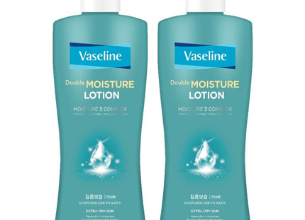 AEKYUNG VASELINE  Double Moisture Body Lotion, 450ml, 2 Count
