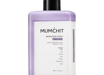 MUMCHIT  Melting Body Lotion Purple Musk Scent, 400ml, 1 Count