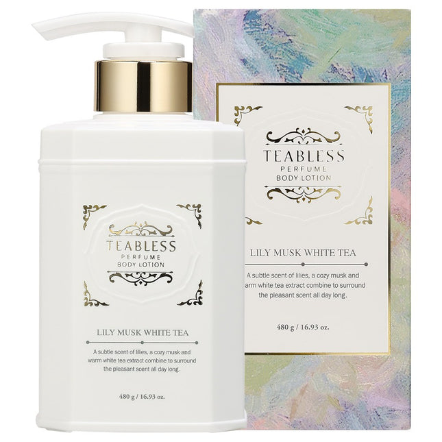 TBLESS PERFUME  Body Lotion Lily Musk White Tea, 480g, 1ea
