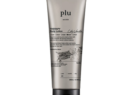 PLU  Therapy Body Lotion Lily Vanilla Vanilla & Coconut Scent, 200ml, 1 count