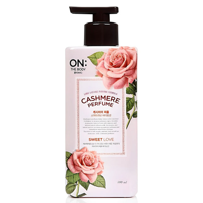 ON:THE:BODY On The Body Cashmere Perfume Body Lotion Sweet Love 400ml 1 count