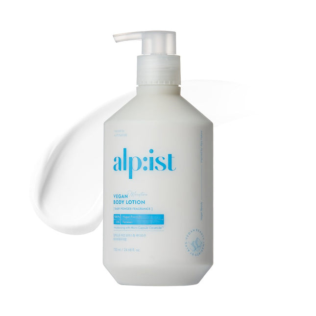 ALPISTE  Vegan Body Lotion Baby Powder Scent, 730ml, 1 count