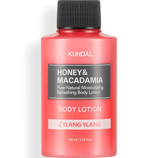 KUNDAL  Honey & Macadamia Pure Body Lotion Ylang Ylang Scent, 100ml, 1 piece