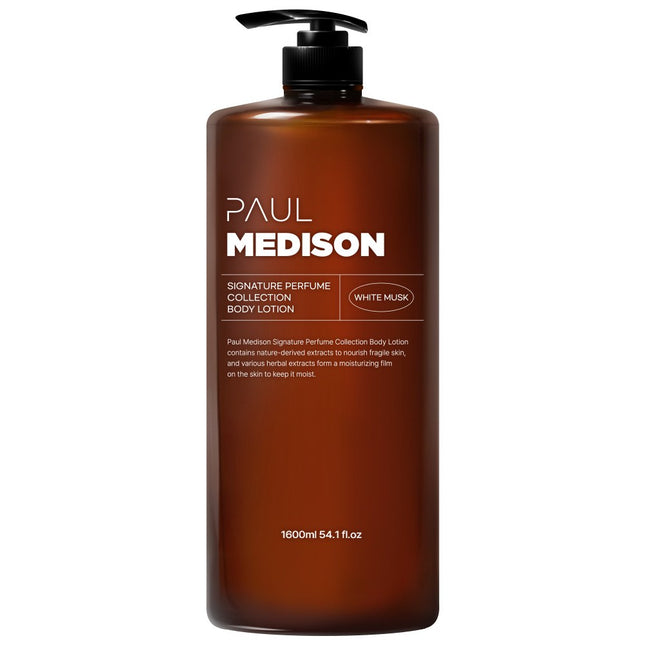 PAULMEDISON  Signature Perfume Collection Body Lotion White Musk Scent, 1.6L, 1 Count