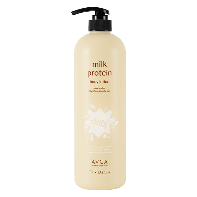 ABCA  Milk Protein Goat Milk Body Lotion Baby Powder Scent, 1L, 1 Count