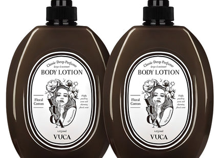 VEUCA CLASSIC  DEEP PERFUME MOISTURE BODY LOTION FLORAL COTTON SCENT, 1.05L, 2 COUNT