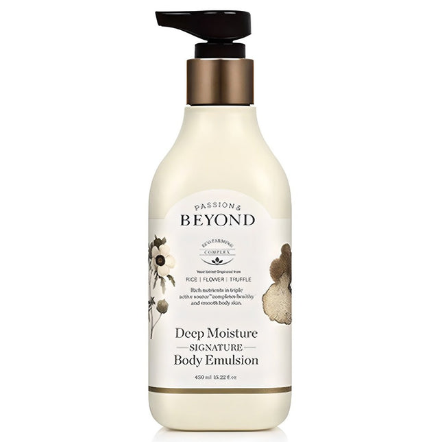 BEYOND  Deep Moisture Signature Body Emulsion Floral Musk 450ml 1ea
