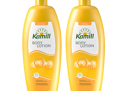 KAMILLE  Body Lotion Vital Q10, 500ml, 2 Count