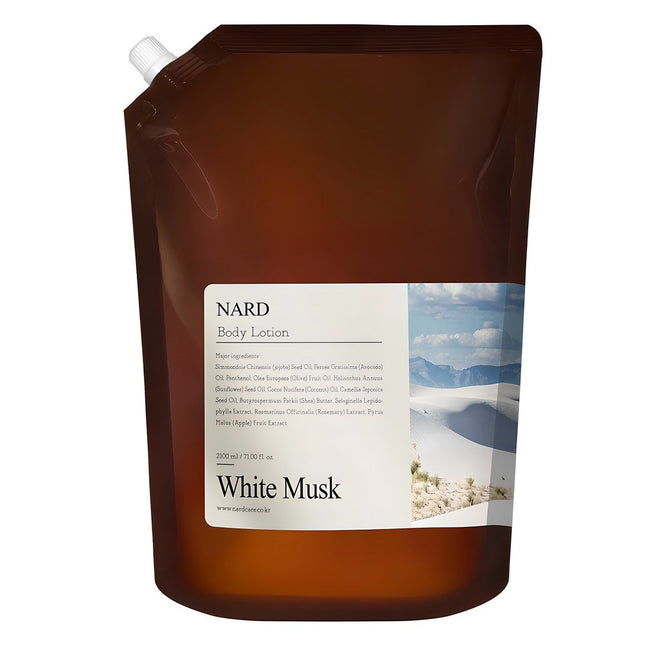 NAD  Moisture Perfumed Body Lotion White Musk Refill, 2.1L, 1ct
