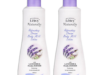 LEIVY  Moisture Renew Lavender Body Lotion 350ml x 2 Pack