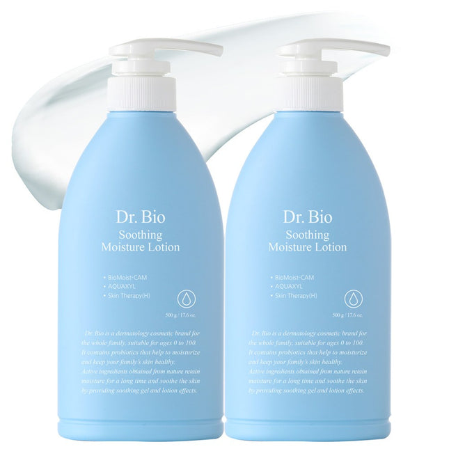 DOCTORBIO  Soothing Moisture Lotion, 500g, 2 Count