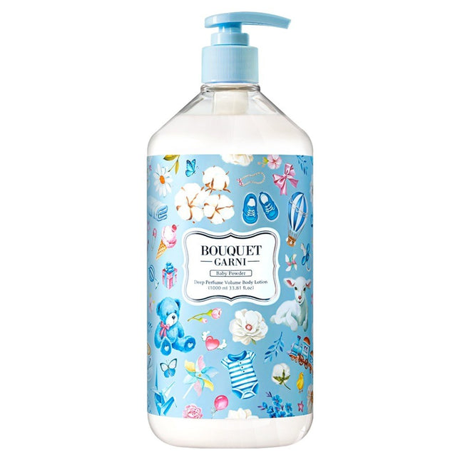 BOUQUET GARNI  Deep Perfume Volume Body Lotion Baby Powder, 1L, 1 Count
