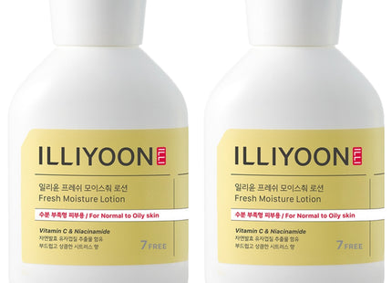 ILLIYOON Fresh Moisture Lotion, 350ml, 2 count