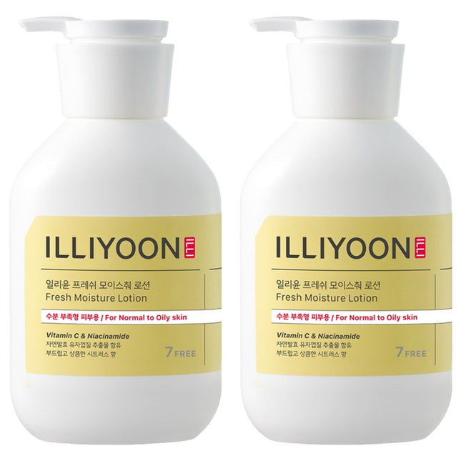 ILLIYOON Fresh Moisture Lotion, 350ml, 2 count