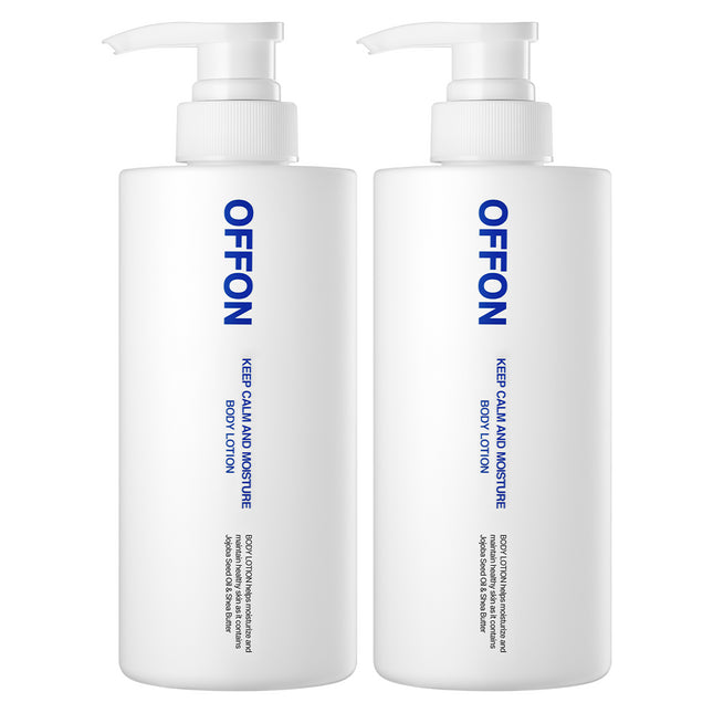 OFFON  Non-Sticky 3-Second Absorption Body Lotion, 500ml, 2 Count