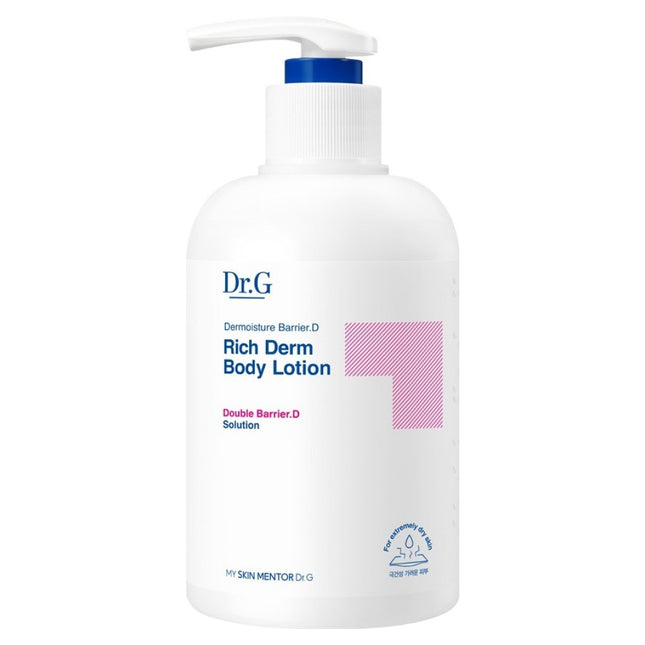 DR.G  Dermoisture Barrier D Rich Derm Body Lotion 400ml 1 pack