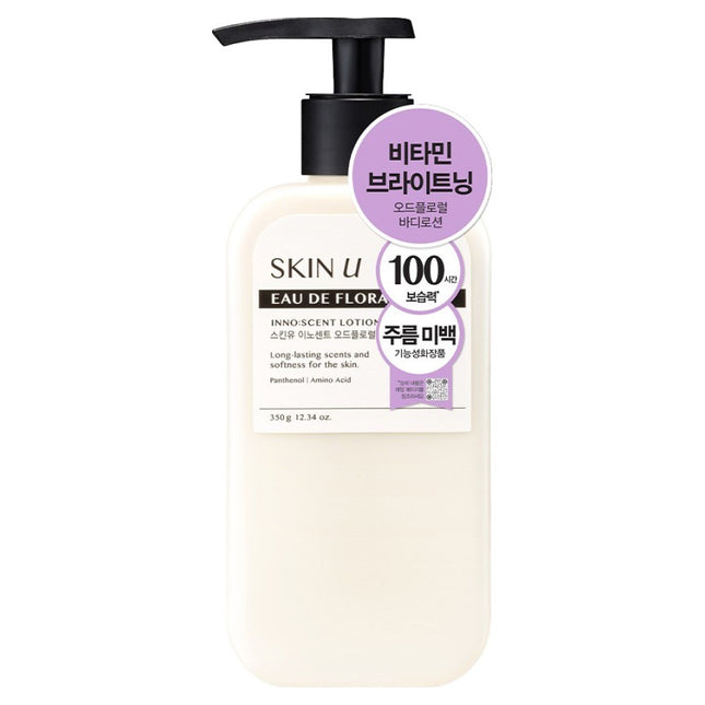 SKINU  Innocent Lotion, Eau Floral, 350g, 1 count