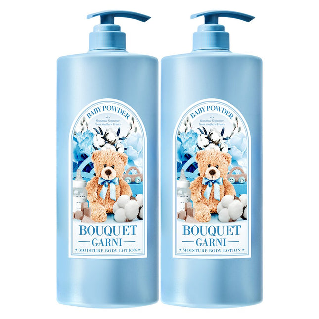 BOUQUET GARNI  MOISTURE BODY LOTION BABY POWDER SCENT 1.5L X 2 PACK
