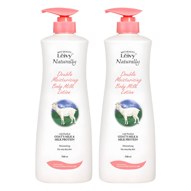 RAVY  Goat Milk Body Lotion 750ml 2 count