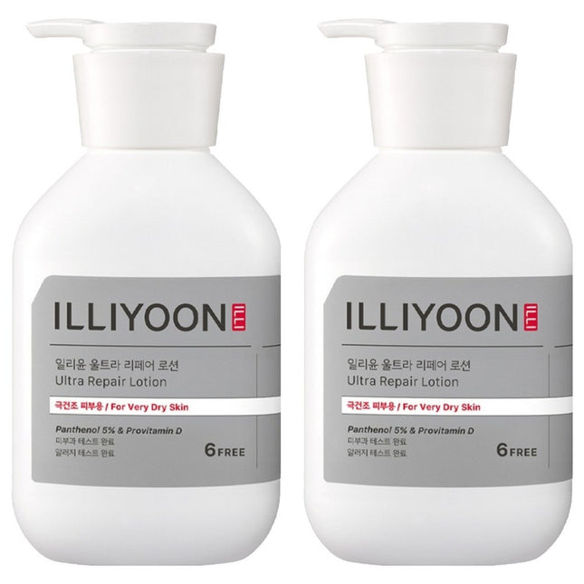 ILLIYOON Ultra Repair Lotion 350ml 2 Count Set