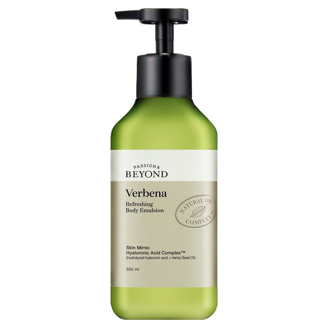 BEYOND  Verbena Refreshing Body Emulsion Green Citrus Verbena Scent, 500ml, 1 count