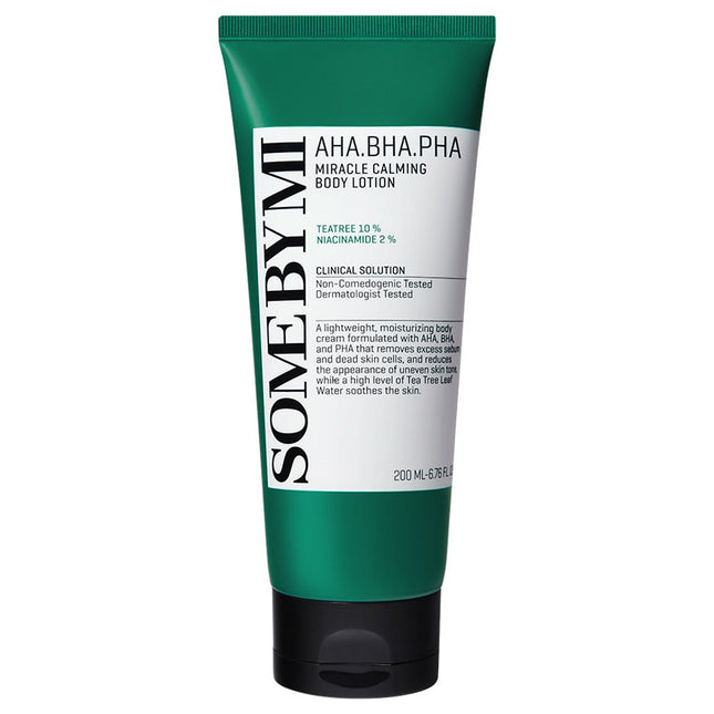 SOME BY MI  AHA BHA PHA Miracle Calming Body Lotion Rosemary Leaf Oil Scent, 200ml, 1 Count