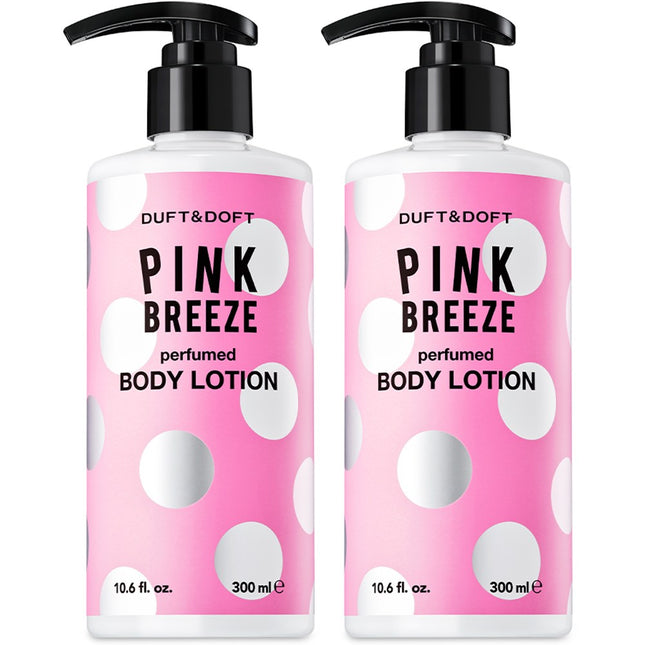 DUFT&DOFT  Perfumed Body Lotion Pink Breeze, 300ml, 2 Count