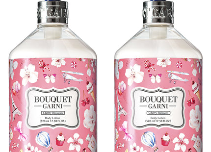 BOUQUET GARNI  Body Lotion Cherry Blossom, 520ml, 2 Count