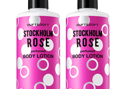 DOFT&DOFT  Stockholm Rose Perfumed Body Lotion 300ml, 2 Count