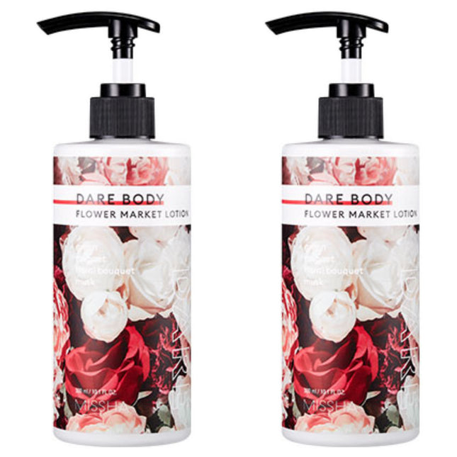 MISSHA  Dare Body Lotion Flower Market 500ml (2 pack)