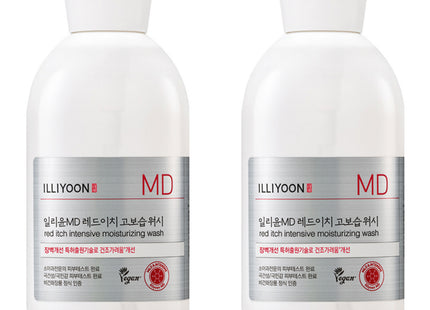 ILLIYOON ILLIYO YUN MD RED ITCH HIGH MOISTURE WASH, 470g, 2 count
