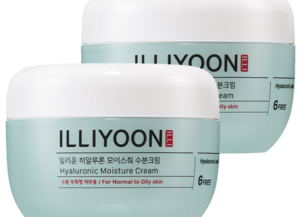 ILLIYOON  Hyaluron Moisture Cream 100ml 2 Pack
