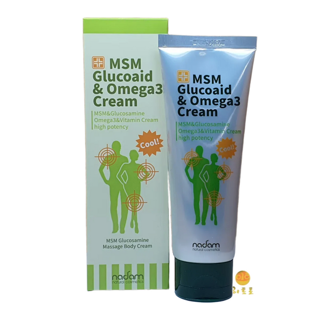 NONE MSM GlucOaid Omega3 Cream, 1 Unit