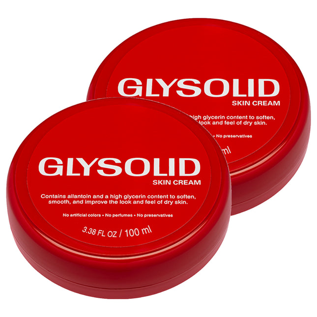 GLYSOLID  Glycerin Cream Jar Type, 100ml, 2 Count