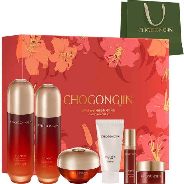 CHOGONGJIN  Revitalizing Basic Set + Shopping Bag, 1 Set