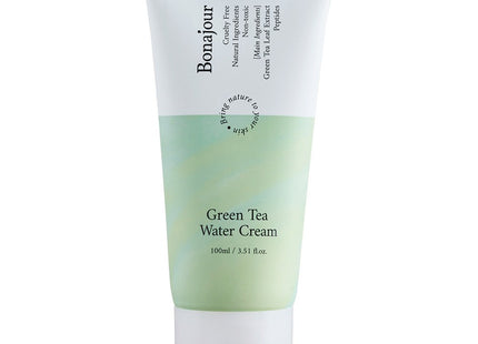 BONJOUR  VEGAN GREEN TEA WATER CREAM 100ML 1EA