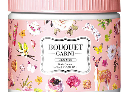 BOUQUET GARNI  Deep Nourishing Body Cream White Musk, 400ml, 1 Count